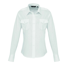 Premier PR310 WOMEN&#039;S LONG SLEEVE PILOT SHIRT S munkaruha