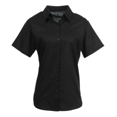 Premier PR336 WOMEN'S SHORT SLEEVE SIGNATURE OXFORD BLOUSE 5XL