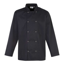 Premier PR665 CHEF'S LONG SLEEVE STUD JACKET 2XL munkaruha