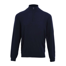 Premier PR695 MEN&#039;S QUARTER-ZIP KNITTED SWEATER 4XL munkaruha