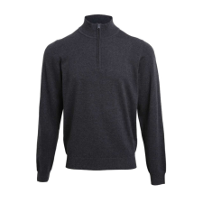 Premier PR695 MEN&#039;S QUARTER-ZIP KNITTED SWEATER M munkaruha