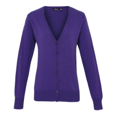 Premier PR697 WOMEN'S BUTTON-THROUGH KNITTED CARDIGAN S munkaruha