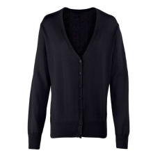 Premier PR697 WOMEN'S BUTTON-THROUGH KNITTED CARDIGAN XS