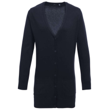 Premier PR698 WOMEN&#039;S LONG LENGTH KNITTED CARDIGAN L munkaruha