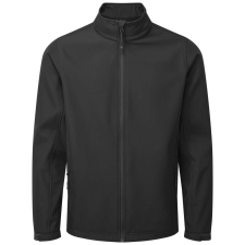 Premier PR810 férfi softshell galléros dzseki elől végig cipzárral Premier, Black-M női dzseki, kabát