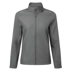 Premier PR812 karcsusított Női softshell dzseki elől végig cipzárral Premier, Dark Grey-M