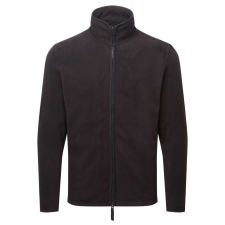 Premier PR823 ARTISAN férfi cipzáras polár pulóver Premier, Black/Black-3XL férfi pulóver, kardigán