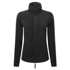 Premier PR824 ARTISAN karcsusított cipzáras Női polár pulóver Premier, Black/Black-XL