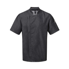 Premier PR906 CHEF'S ZIP-CLOSE SHORT SLEEVE JACKET L