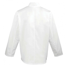 Premier Uniszex kabát Premier PR657 Long Sleeve Chef’S Jacket -2XL, White női dzseki, kabát