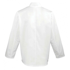 Premier Uniszex kabát Premier PR657 Long Sleeve Chef’S Jacket -S, White