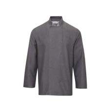 Premier Uniszex kabát Premier PR660 Chef'S Denim Jacket -S, Grey Denim
