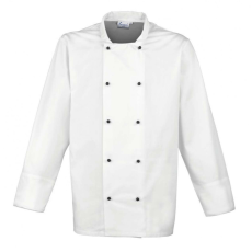 Premier Uniszex kabát Premier PR661 ‘Cuisine' Long Sleeve Chef’S Jacket -3XL, White