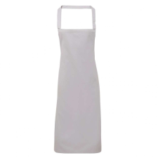 Premier Uniszex kötény Premier PR102 100% Cotton Bib Apron -Egy méret, Silver női ruházati kiegészítő