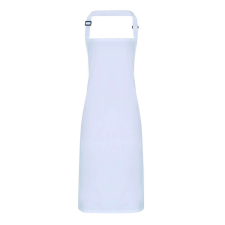 Premier Uniszex kötény Premier PR115 Waterproof Bib Apron -Egy méret, White női ruházati kiegészítő