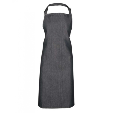 Premier Uniszex kötény Premier PR150 Colours Collection’ Bib Apron -Egy méret, Black Denim női ruházati kiegészítő