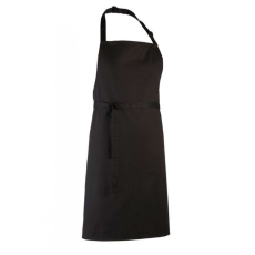 Premier Uniszex kötény Premier PR150 Colours Collection’ Bib Apron -XL, Black