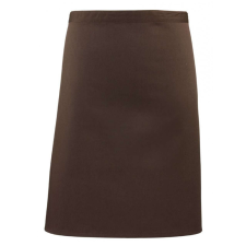 Premier Uniszex kötény Premier PR151 Colours Collection’ Mid Length Apron -Egy méret, Brown női ruházati kiegészítő