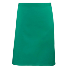 Premier Uniszex kötény Premier PR151 Colours Collection’ Mid Length Apron -Egy méret, Emerald női ruházati kiegészítő