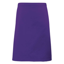 Premier Uniszex kötény Premier PR151 Colours Collection’ Mid Length Apron -Egy méret, Purple női ruházati kiegészítő