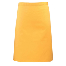 Premier Uniszex kötény Premier PR151 Colours Collection’ Mid Length Apron -Egy méret, Sunflower női ruházati kiegészítő