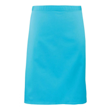 Premier Uniszex kötény Premier PR151 Colours Collection’ Mid Length Apron -Egy méret, Turquoise női ruházati kiegészítő