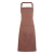 Premier Uniszex kötény Premier PR154 ‘Colours’ Bib Apron With pocket -Egy méret, Chestnut