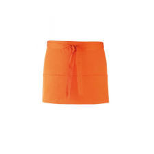 Premier Uniszex kötény Premier PR155 Colours Collection’ Three pocket Apron -Egy méret, Orange női ruházati kiegészítő
