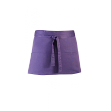 Premier Uniszex kötény Premier PR155 Colours Collection’ Three pocket Apron -Egy méret, Purple női ruházati kiegészítő