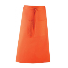 Premier Uniszex kötény Premier PR158 Colours Collection’ Bar Apron With pocket -Egy méret, Orange
