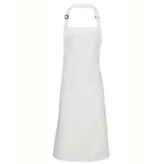 Premier Uniszex kötény Premier PR167 polyester Bib Apron -Egy méret, White