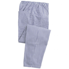 Premier Uniszex nadrág Premier PR552 Chef&#039;S pull-On Trousers -XL, Navy/White Check női nadrág