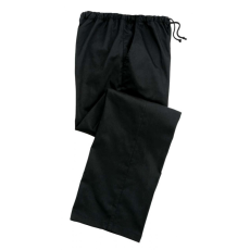 Premier Uniszex nadrág Premier PR553 Essential' Chef'S Trousers -2XL, Black