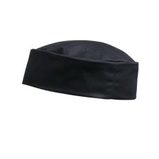 Premier Uniszex Premier PR648 Turn-Up Chef’S Hat -S, Black női sapka