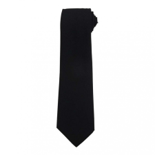Premier Uniszex Premier PR700 plain Work Tie -Egy méret, Black nyakkendő