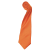 Premier Uniszex Premier PR750 Colours Collection' Satin Tie -Egy méret, Terracotta