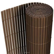 Premium_D Belátásgátló műnád 200x300 cm barna színben kerítés takaró tekercs szélfogó PVC redőny