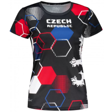  Prémium funkcionális női póló ALTISPORT x CZE VOJ/ALW036TR01 HATSZÖGLETŰ FEKETE méret: M