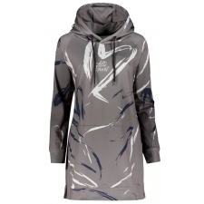 Prémium női funkcionális hosszabbított pulóver ALTISPORT VOJ/ALW049MI03 SZÜRKE méret: XXXL női pulóver, kardigán