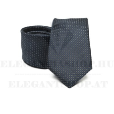  Prémium nyakkendő - Fekete aprópöttyös
