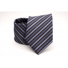  Prémium nyakkendő - Lila-fekete csíkos