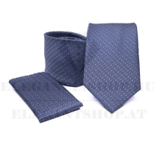  Prémium nyakkendő szett - Kék aprómintás nyakkendő