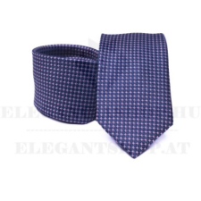  Prémium selyem nyakkendő - Kék aprókockás nyakkendő
