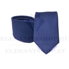  Prémium selyem nyakkendő - Királykék aprómintás