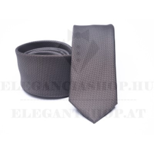  Prémium slim nyakkendő - Barnásszürke nyakkendő