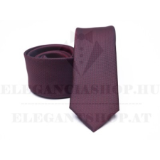  Prémium slim nyakkendő - Burgundi nyakkendő
