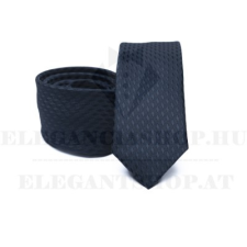  Prémium slim nyakkendő - Kék aprómintás nyakkendő