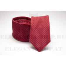  Prémium slim nyakkendő - Piros pöttyös nyakkendő