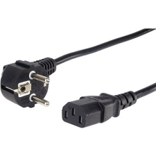 PremiumCord AC 230V PC 1 méter fekete kábel és adapter