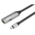 PremiumCord aktív kábel usb-c 3.2 gen1, hosszabbító, repeater, c - c, m/f, 10m, fekete ku31rep10al